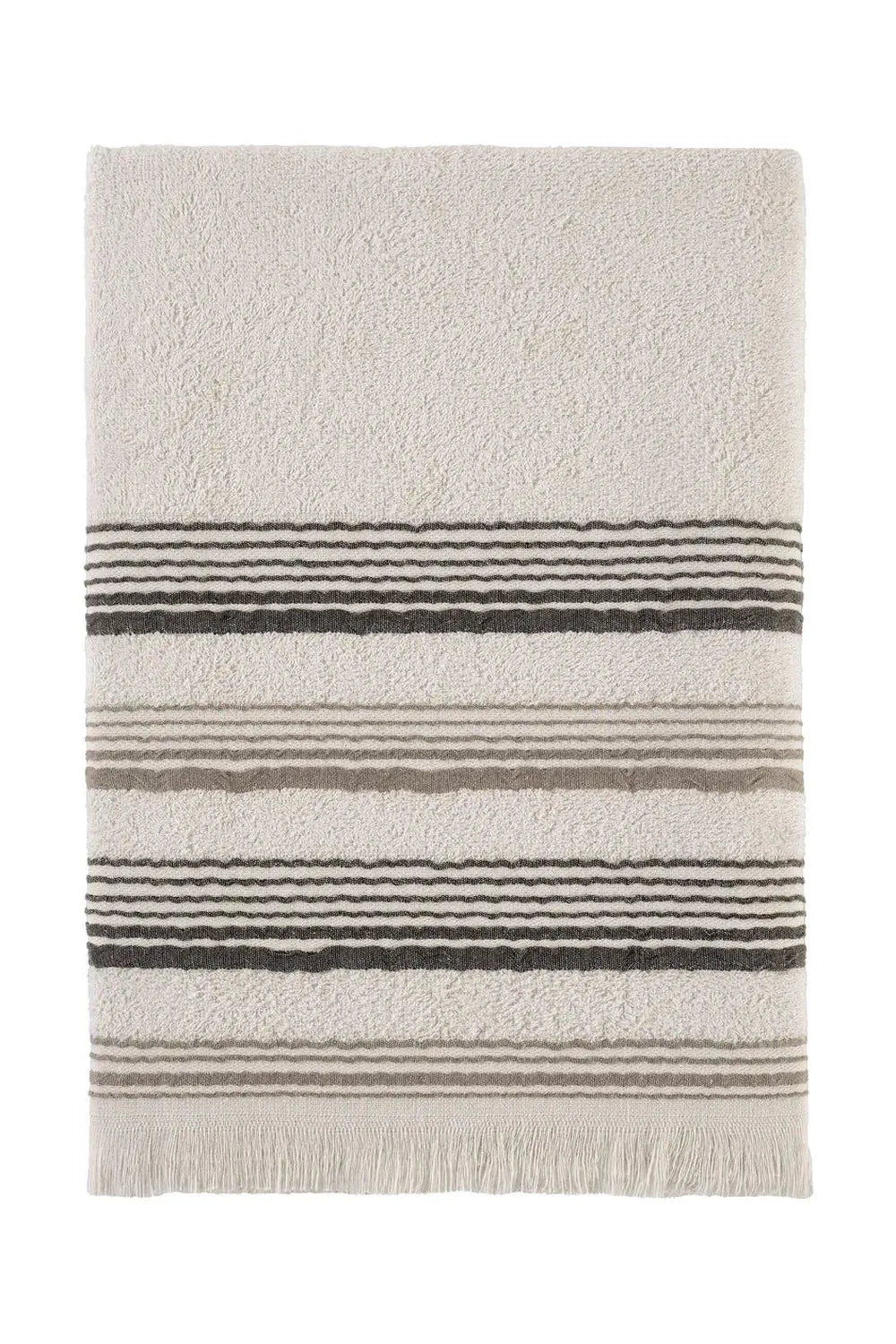 New Derin Bambu Banyo Havlusu 80x150 Cm Vanilla Linen - 2