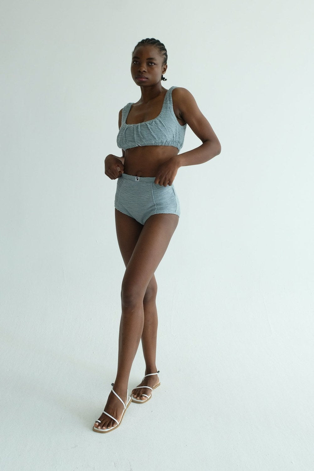 Ruby Crop Bluz - 0