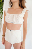 Ruby Crop Bluz - 5