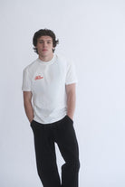 Gögüs Nakış Detay Fit Kalıp Ekru T-Shirt - 4