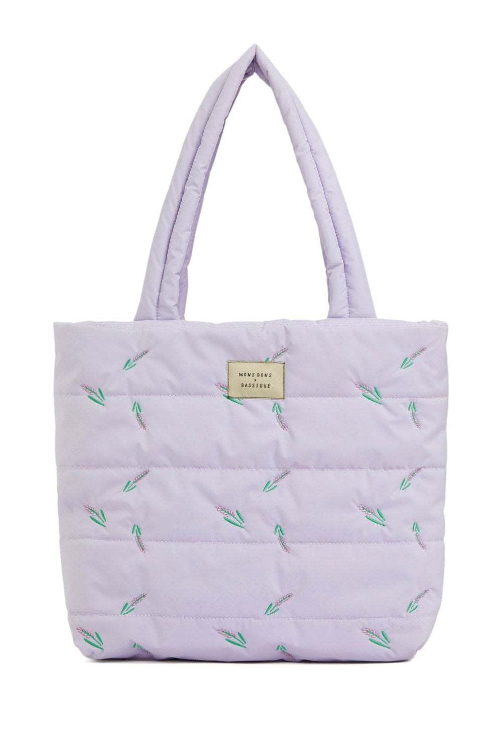 Lavanda Puffer Çanta, Lila - 0
