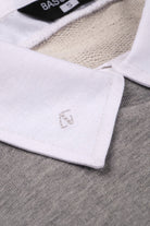 Gömlek Katmanlı Sweatshirt, Gri - 0