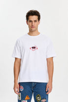 Record T-Shirt, Beyaz - 1