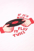 Record T-Shirt, Beyaz - 2