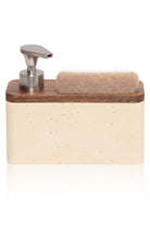 Travertine Süngerli Sıvı Sabunluk, Krem, 420 Ml - 1