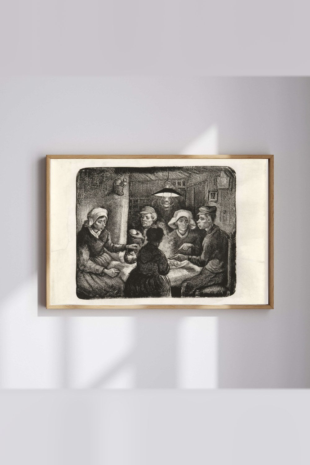 Vincent Van Gogh - Patates Yiyenler - 1