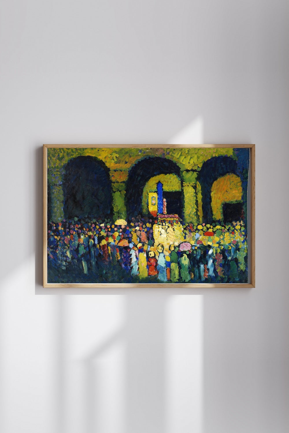 Wassily Kandinsky - Münih'teki Ludwigskirche - 1