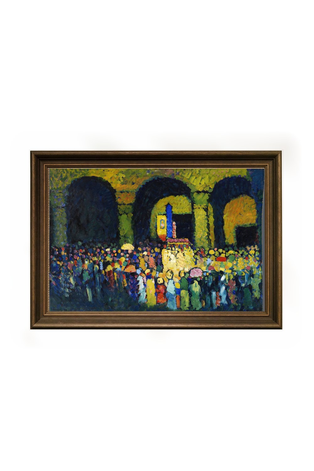 Wassily Kandinsky - Münih'teki Ludwigskirche - 3