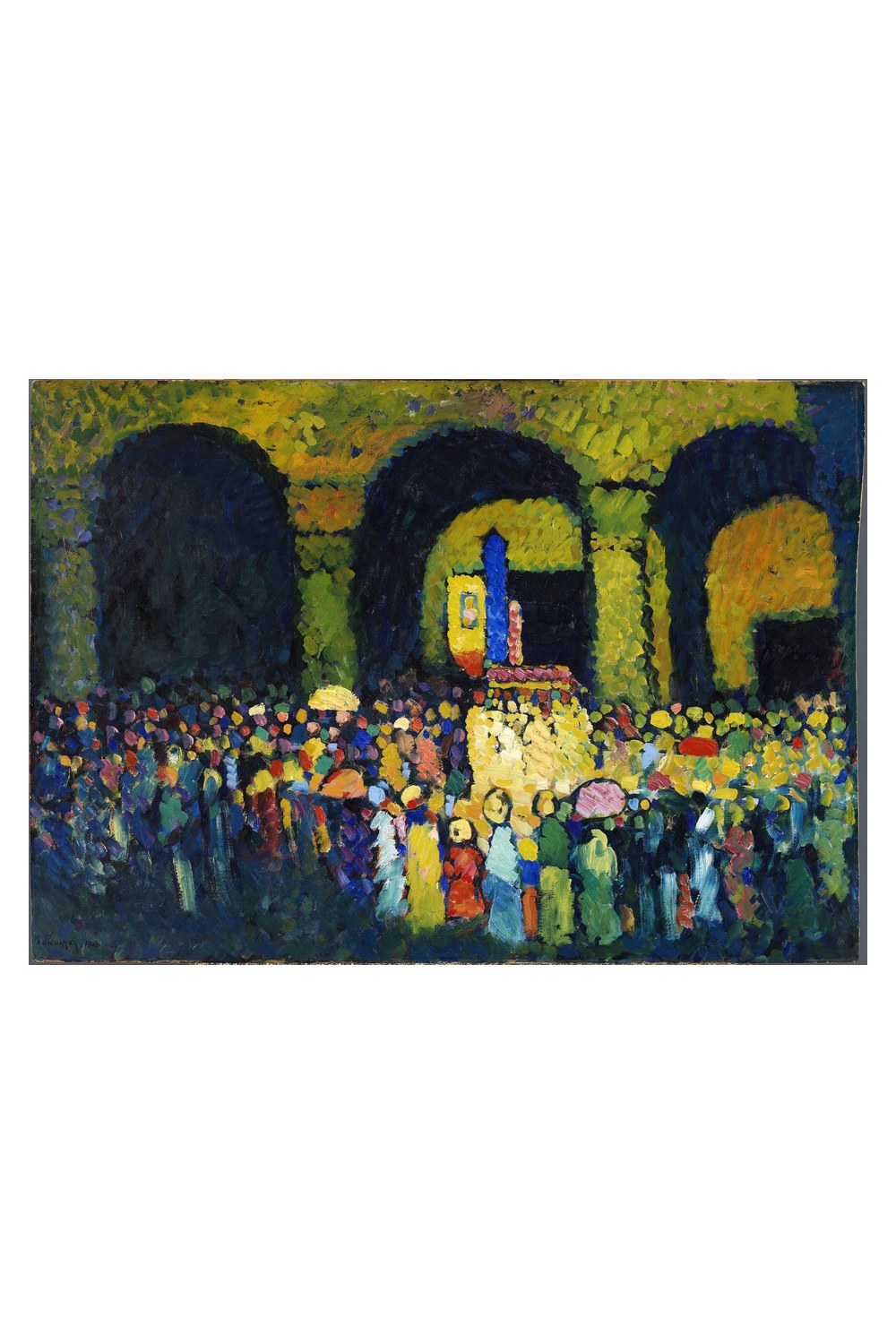 Wassily Kandinsky - Münih'teki Ludwigskirche - 4