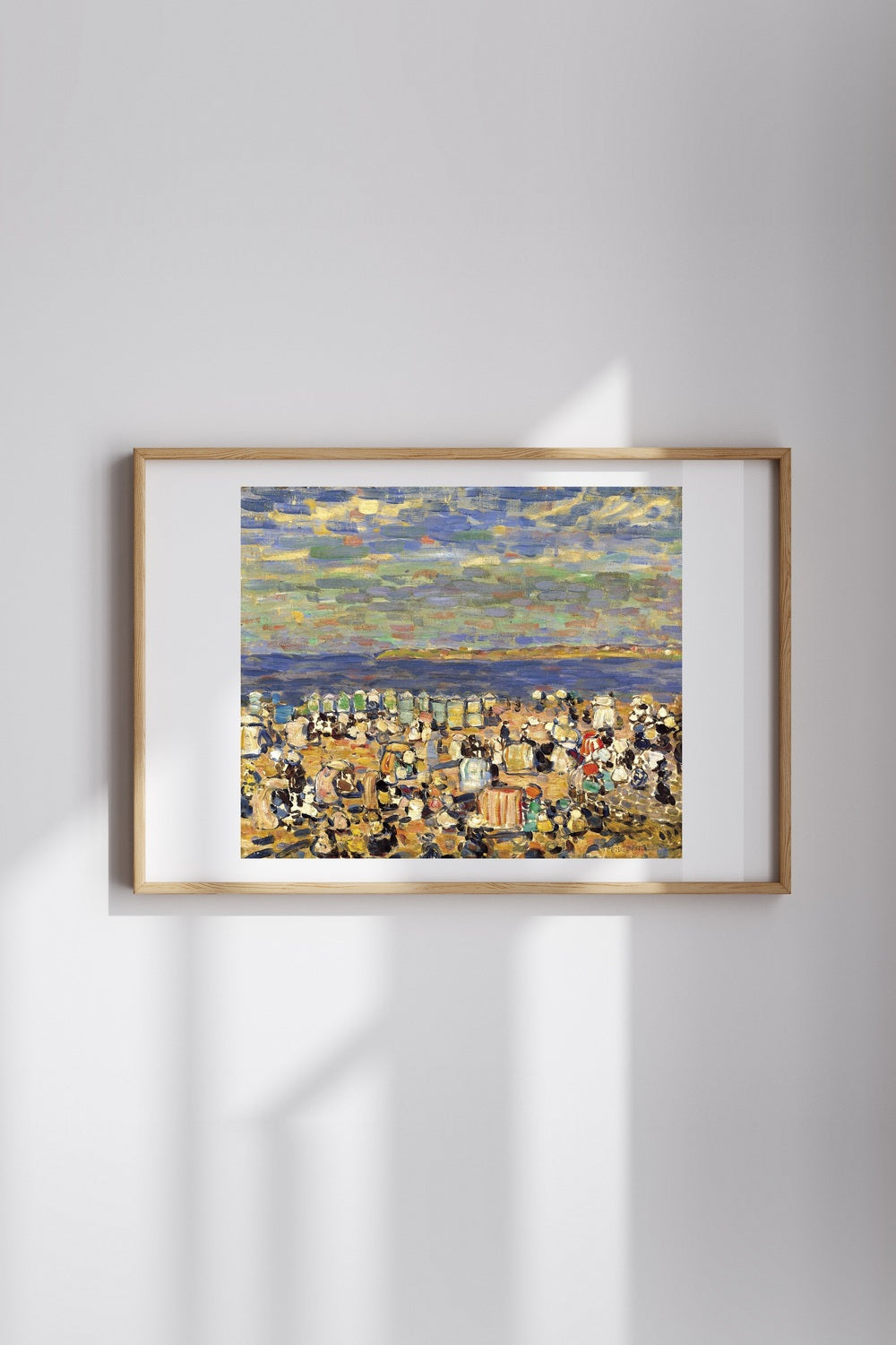 Maurice Prendergast - Saint-Malo Plajı - 2