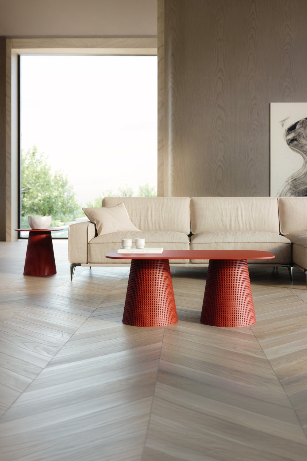 Entire Orta Sehpa, Beyaz - 0