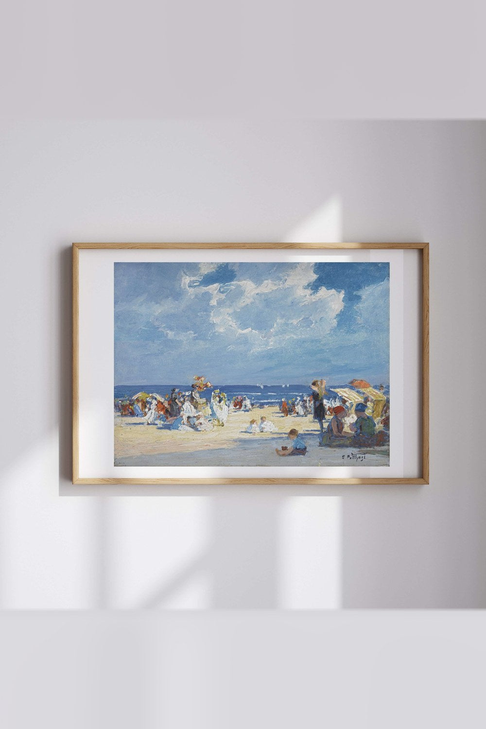 Edward Henry Potthast - Plaj Sahnesi - 2