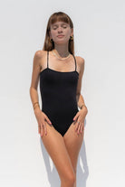 Straplez İpli Bodysuit - 0