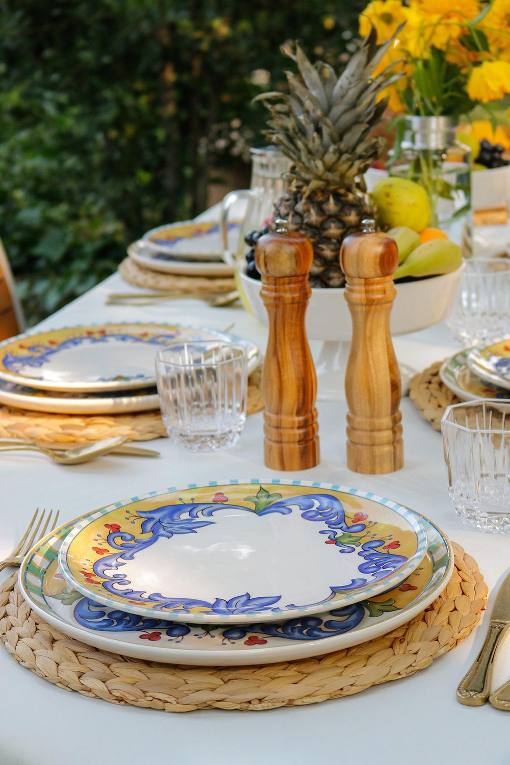 Limoncello Seramik Servis Tabağı Seti, 6'lı - 26 Cm - 4