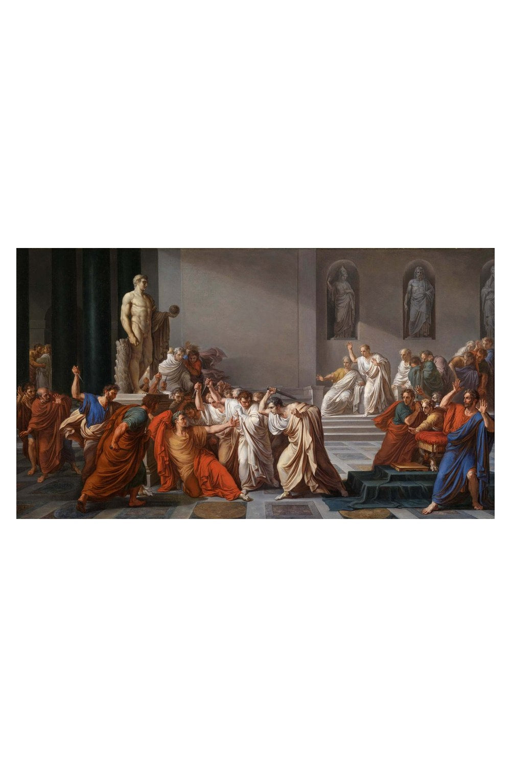 Vincenzo Camuccini - Sezar'ın Ölümü - 4