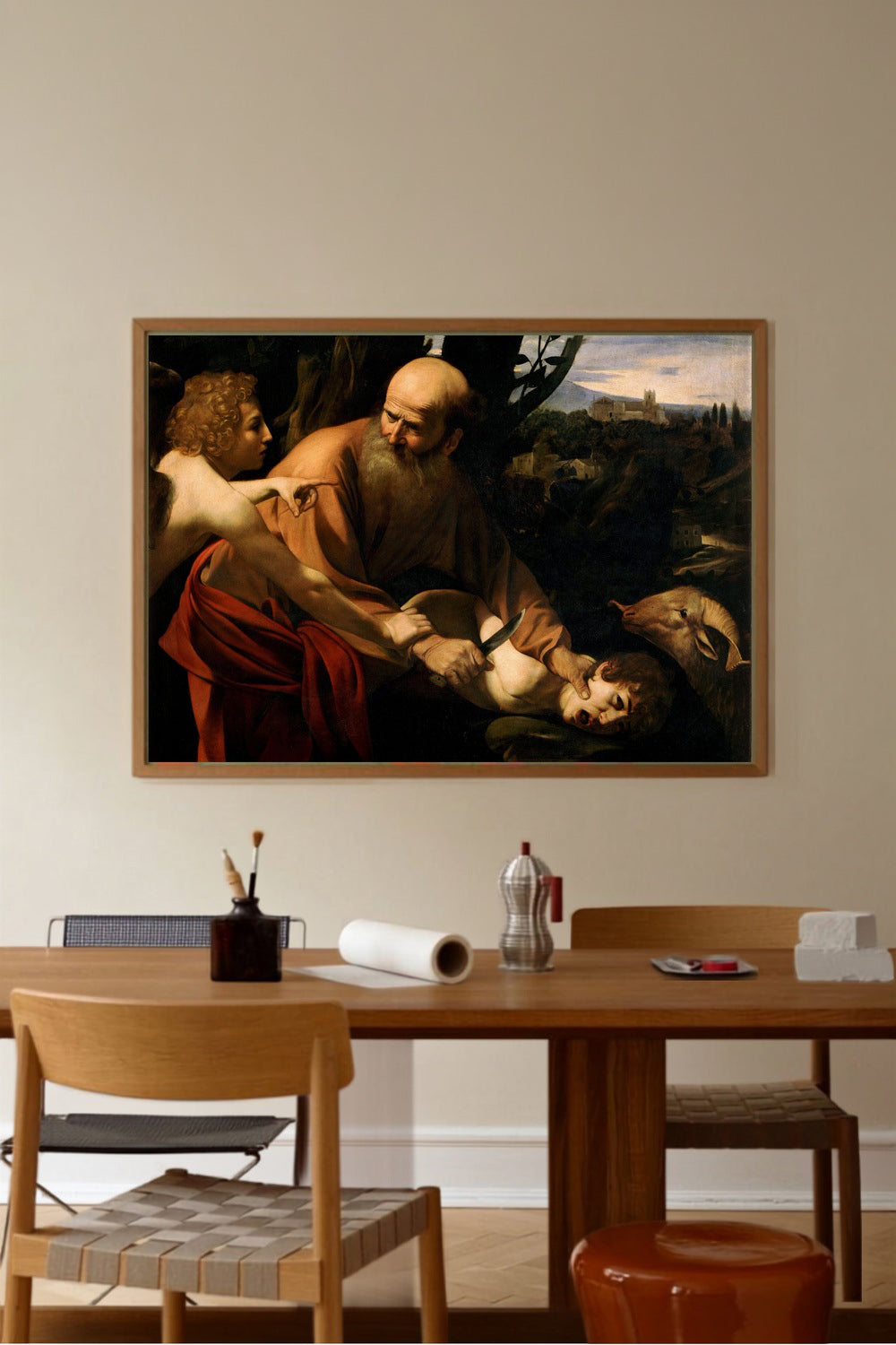 Michelangelo Merisi Da Caravaggio - İshak'ın Kurban Edilişi - 0
