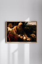 Michelangelo Merisi Da Caravaggio - İshak'ın Kurban Edilişi - 1