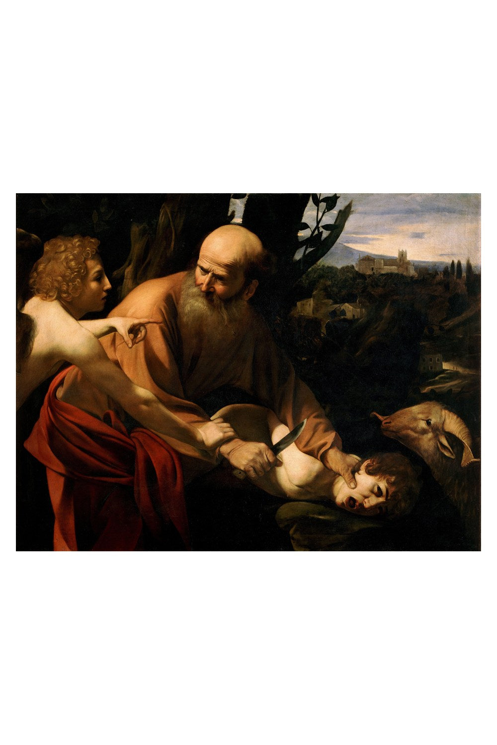 Michelangelo Merisi Da Caravaggio - İshak'ın Kurban Edilişi - 4