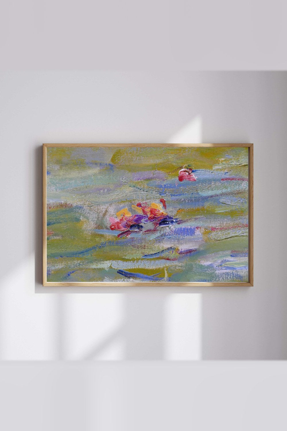 Claude Monet - Nilüfer Göleti Detayı - 1