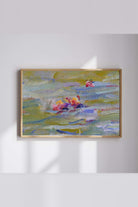 Claude Monet - Nilüfer Göleti Detayı - 1