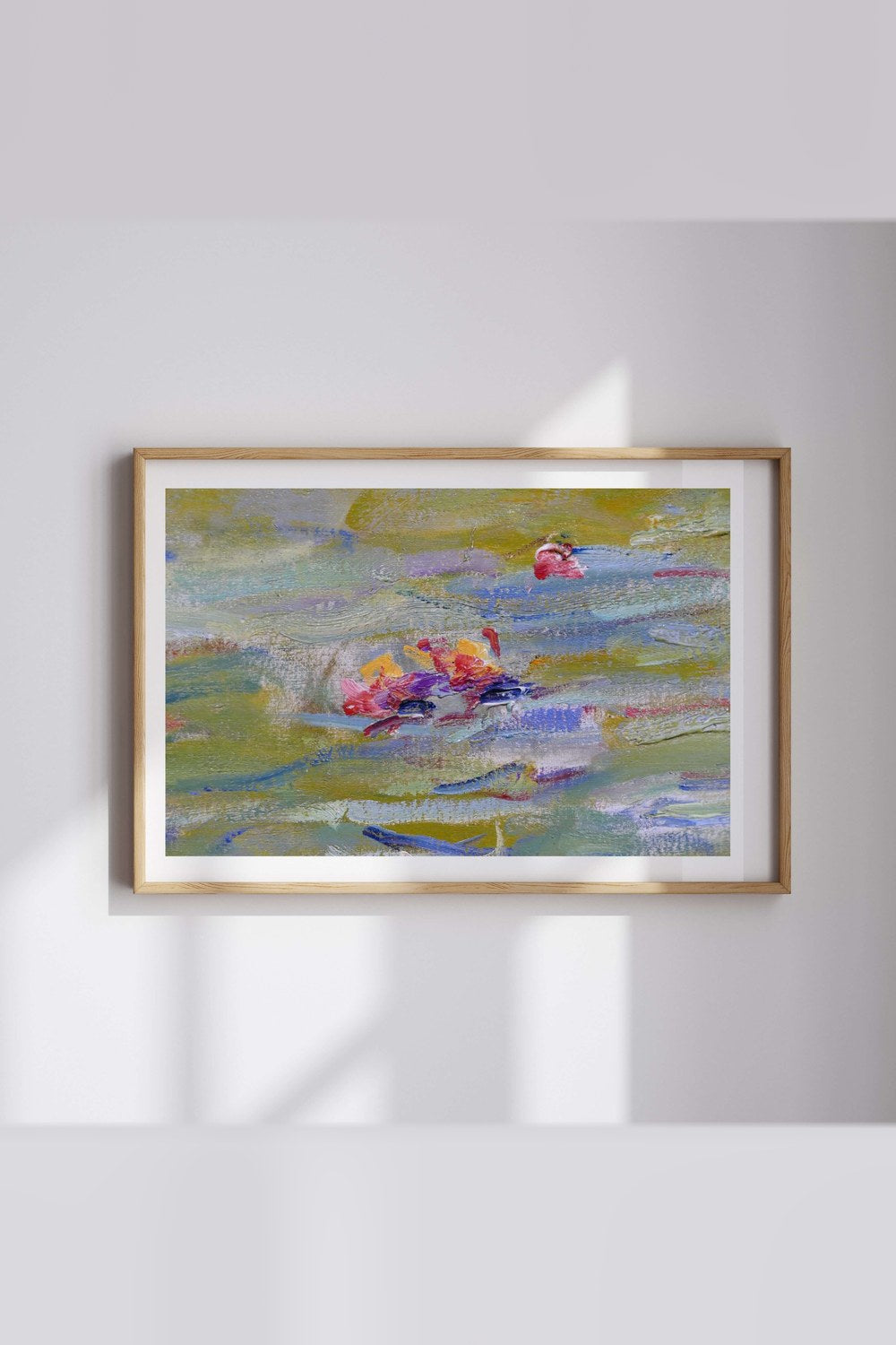 Claude Monet - Nilüfer Göleti Detayı - 2