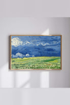 Vincent Van Gogh - Fırtına Bulutları Altında Buğday Tarlası - 1