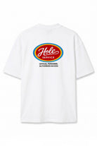 Retro Logo Baskılı Oversize Tişört, Ekru - 0