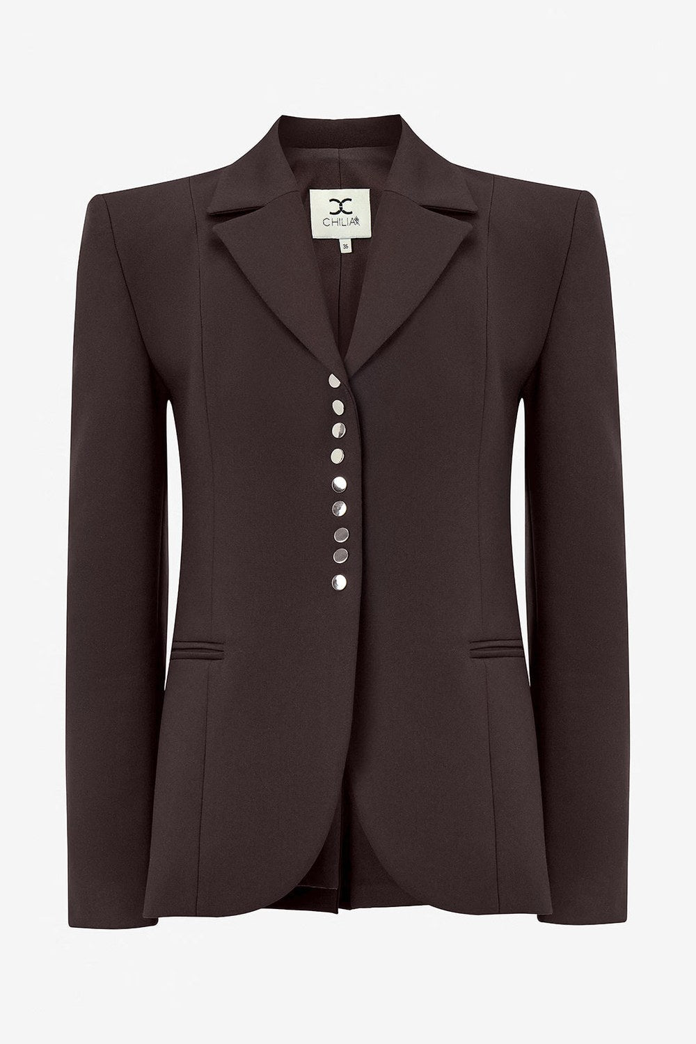 Teal Ceket Ve Pantolon Takım - Kahverengi - 4