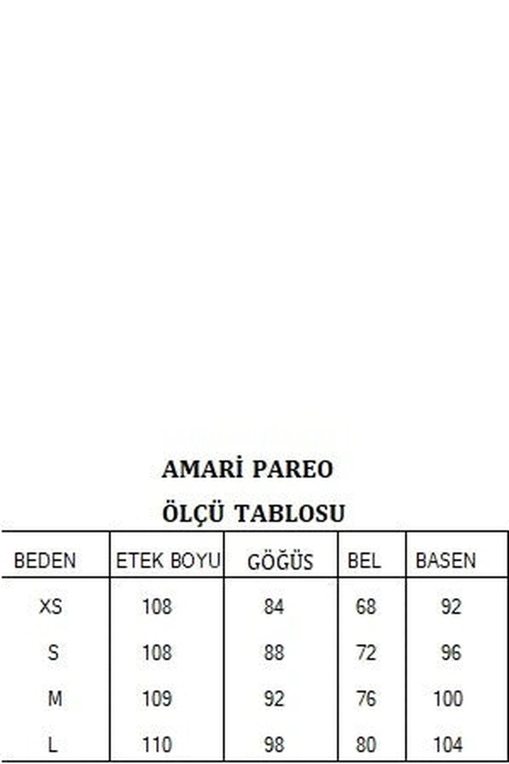Amari Deniz Yıldızlı Pareo - 5