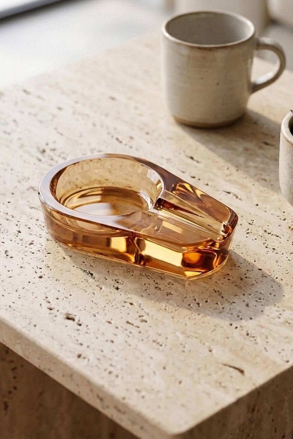Kristal Puro Küllüğü, Amber - 12x8 Cm - 0