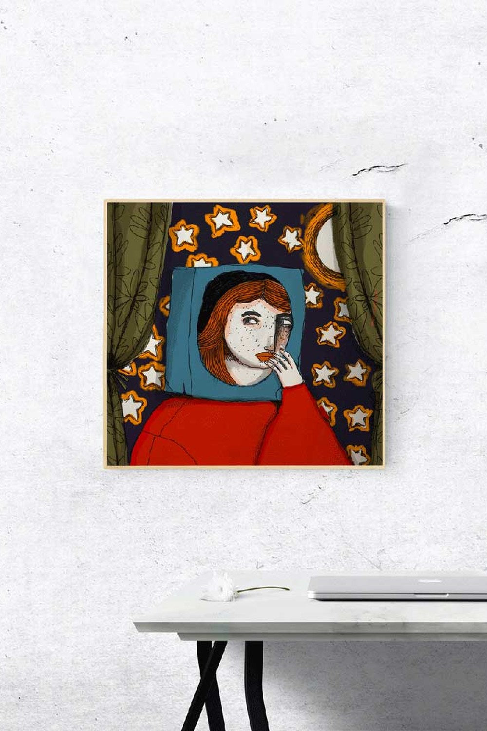Sanat Baskısı, 21x21 Cm - Giclée Baskı - 3