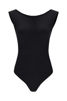 Com Sırt Dekolteli Kolsuz Kaşkorse Body - 0