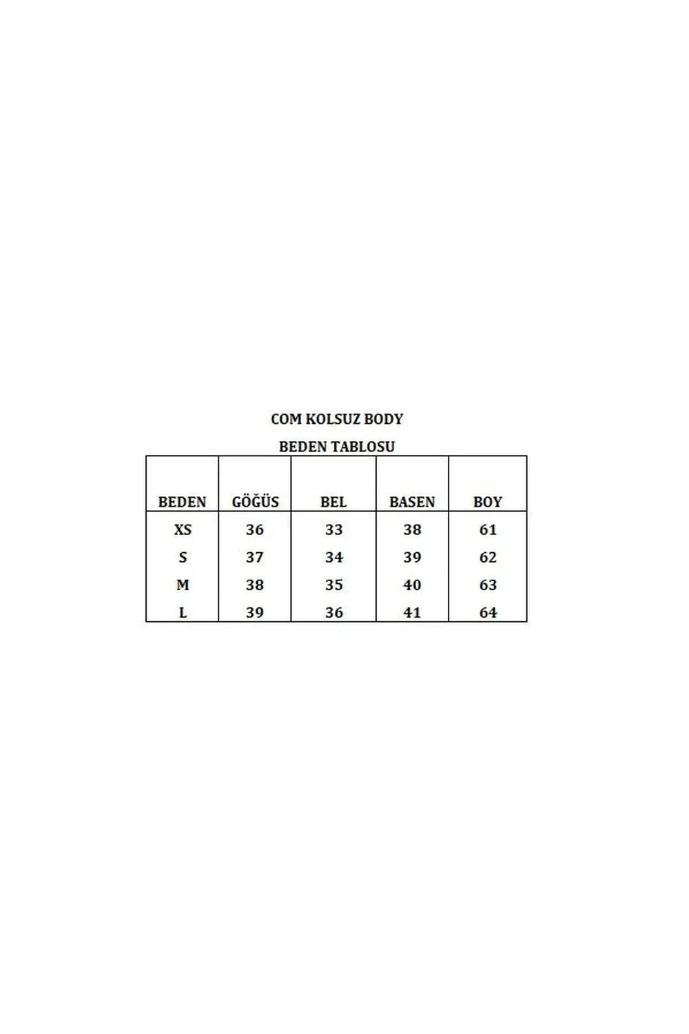 Com Sırt Dekolteli Kolsuz Kaşkorse Body - 2