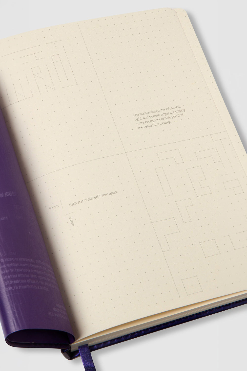 Flux Bullet Journal – A5 Elma Derisi Ciltli Yıldız Noktalı Defter - 0
