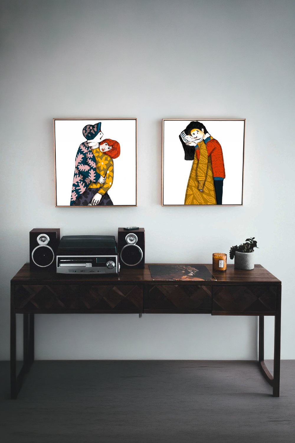 Sanat Baskısı, 21x21 Cm - Giclée Baskı - 1