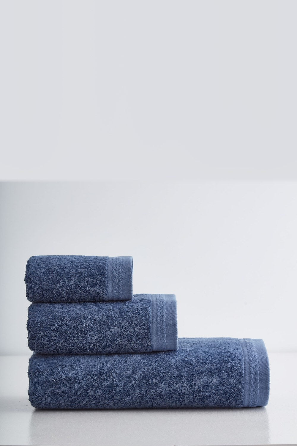 Calida Havlu Seti, Denim - 3'lü - 3