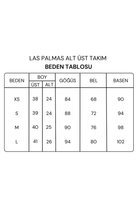 Las Palmas Boğazlı Kaşkorse Bluz Ve Şort Takımı - 7
