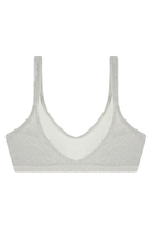 Lottie Parlak Kumaş Bralet, Gümüş - 1