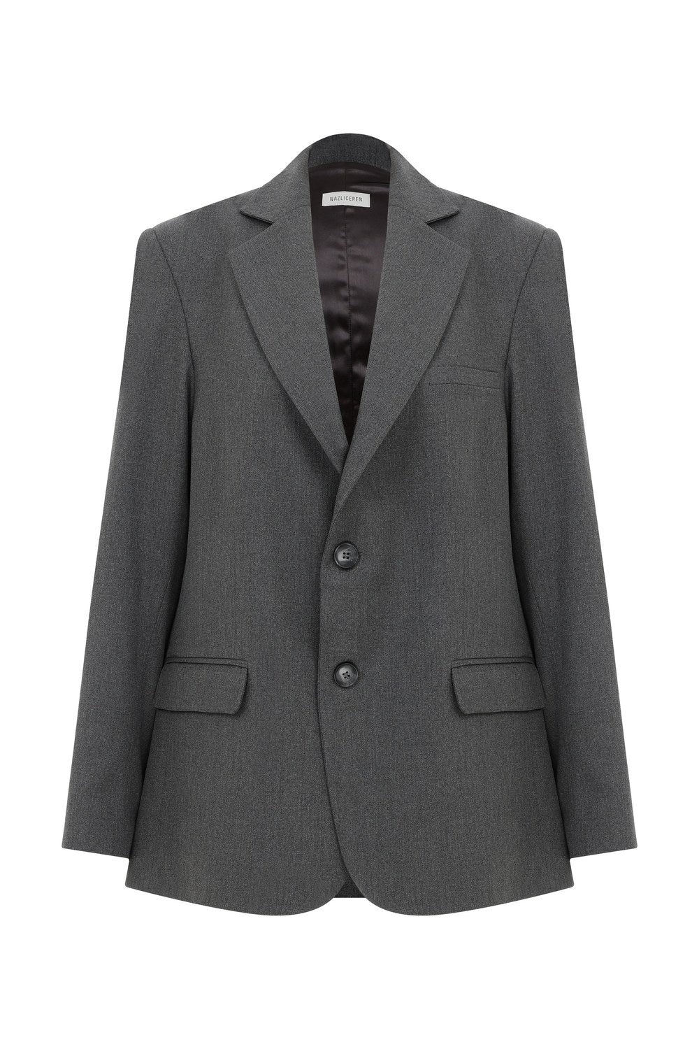 Boxy Blazer Gri - 2