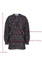 Carlotte Mini Koton Elbise Brown - 4