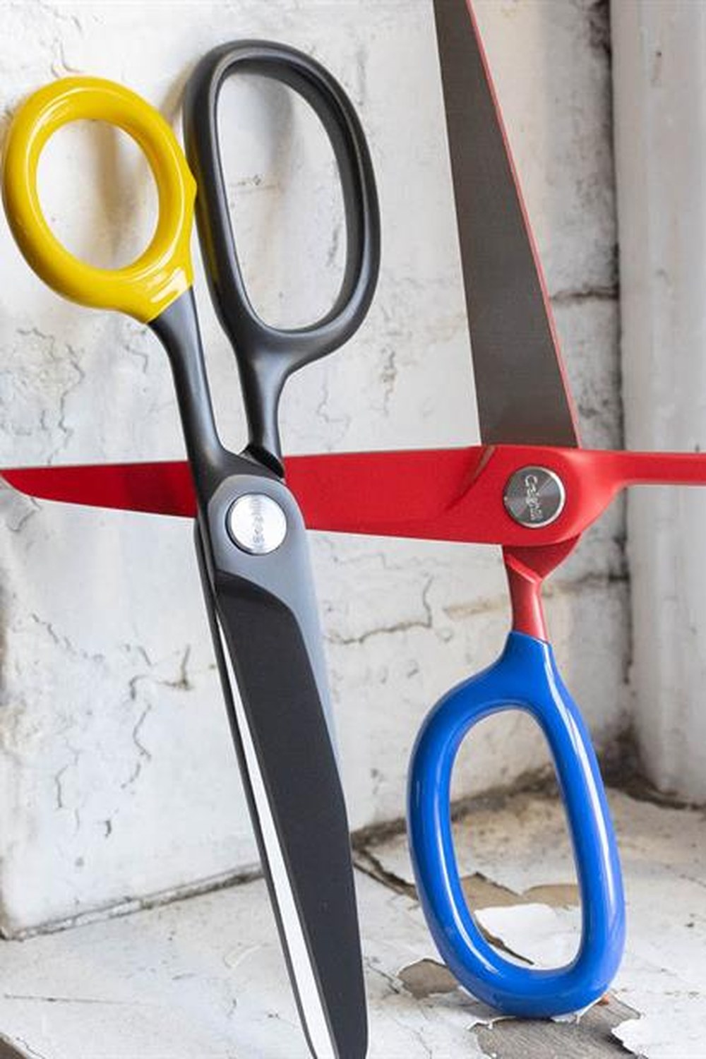 Chroma Scissors Black & Yellow - Seramik Kaplama Döküm Paslanmaz Çelik Makas - 1