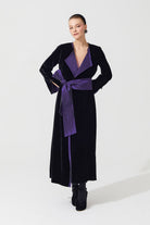 Velvet Kimono Black - 3