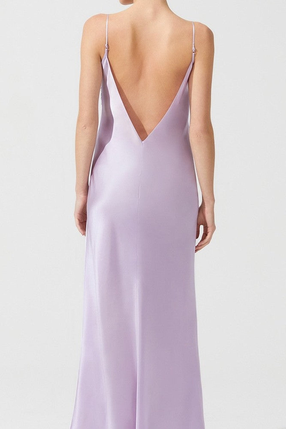 Zen İpek Uzun Gecelik, Pembe - 3