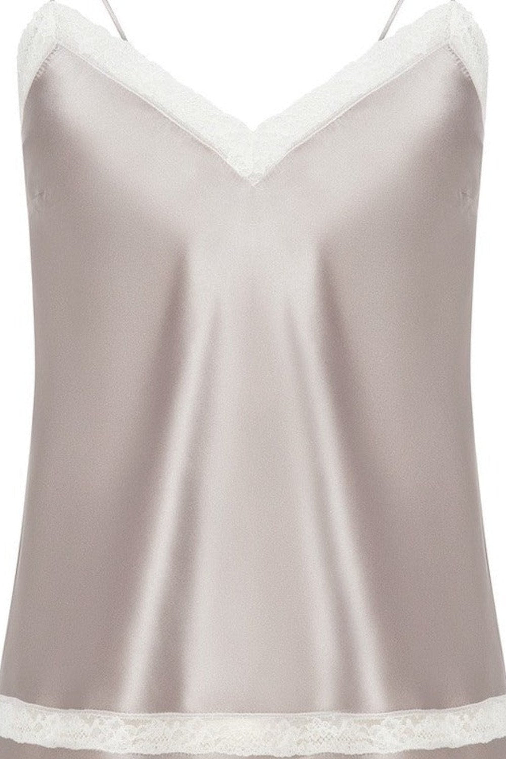 Joy Silk Babydoll Gray - 1