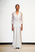 Bride Lace Jacket Ecru - 1