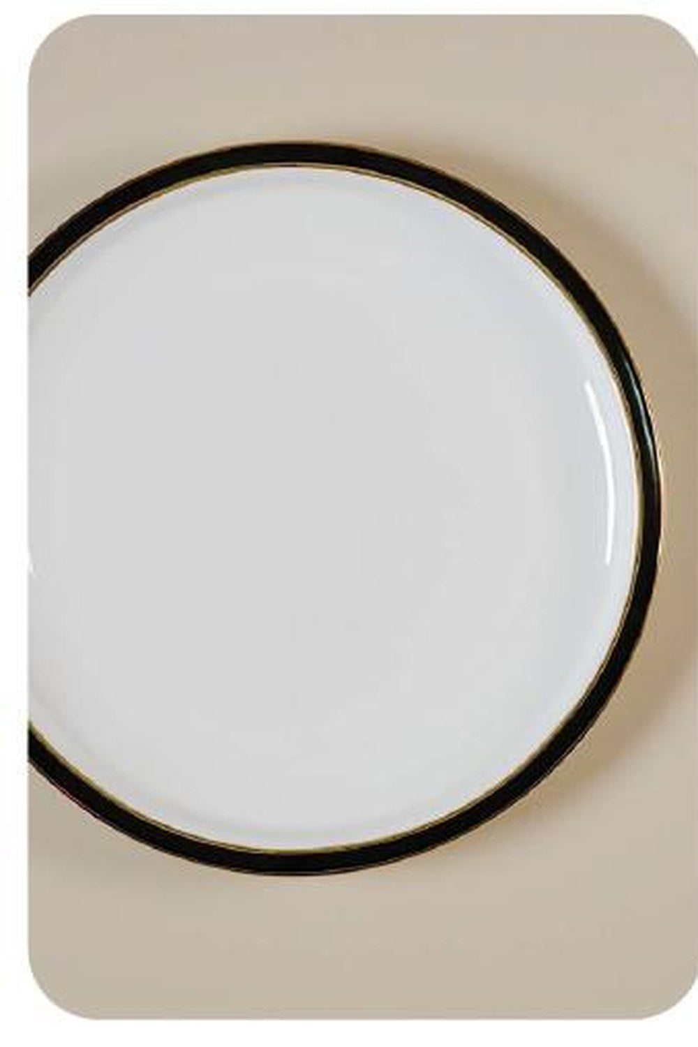 Alaia Black Gold Line 2mm 12 Kişilik 60 Parça Porselen Yemek Takımı - 1