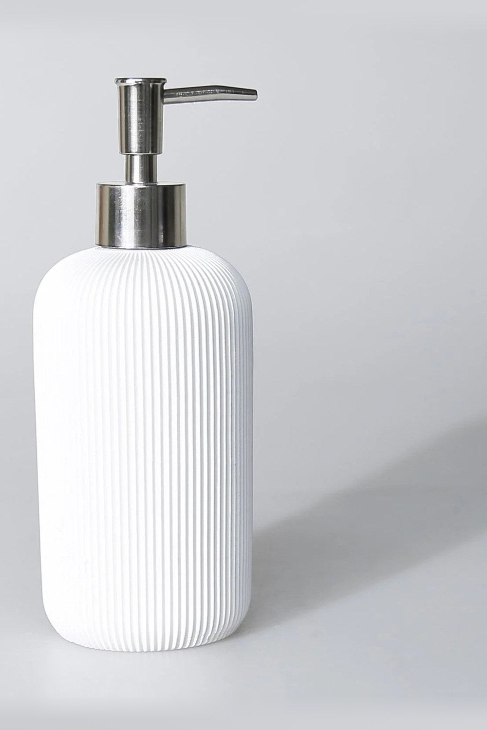 Lydia Beyaz 5 Parça Polyester Banyo Seti - 4