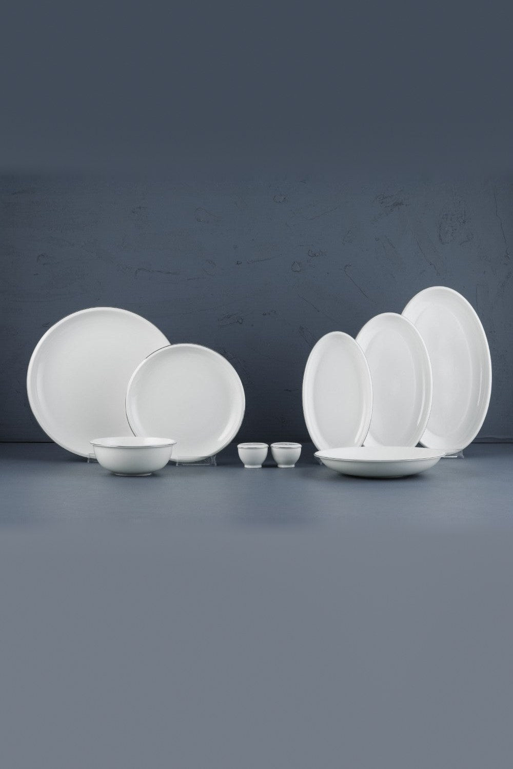 Platin Elegant 30 Parça 6 Kişilik Porselen Yemek Takımı - 0