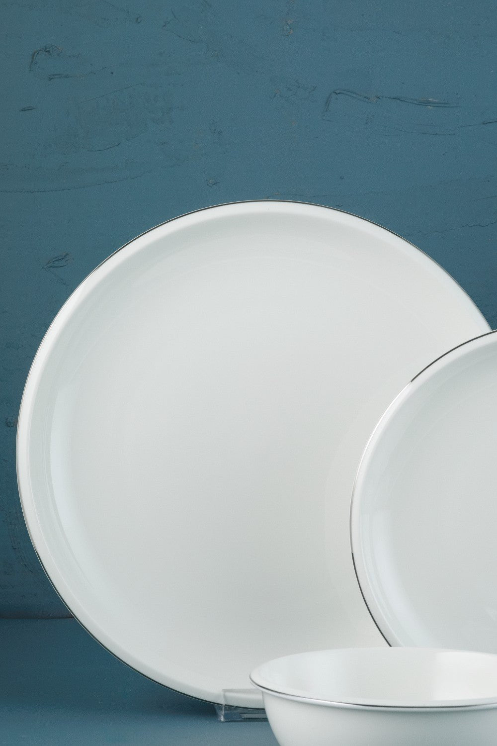 Platin Elegant 30 Parça 6 Kişilik Porselen Yemek Takımı - 1