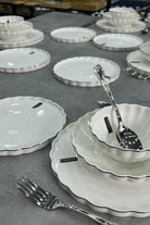 Twist Silver 24 Parça Porselen Yemek Takımı Hrn018 - 1